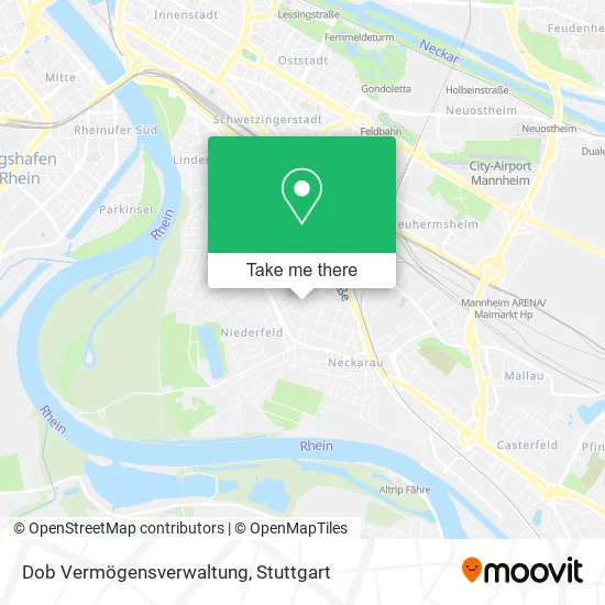 Карта Dob Vermögensverwaltung