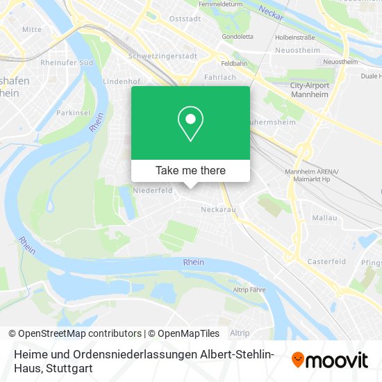 Heime und Ordensniederlassungen Albert-Stehlin-Haus map