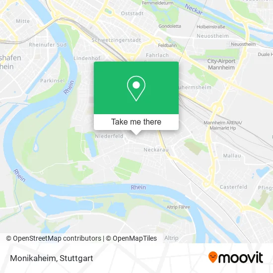 Карта Monikaheim