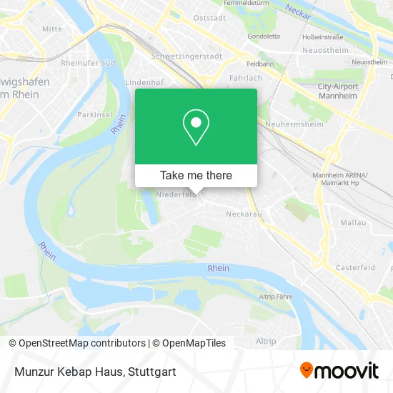 Карта Munzur Kebap Haus