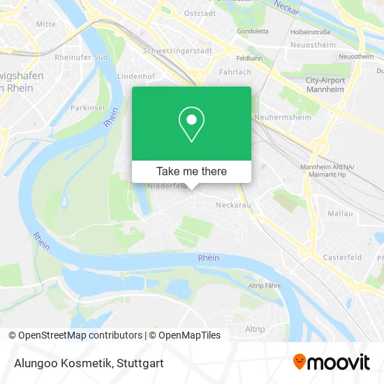 Карта Alungoo Kosmetik