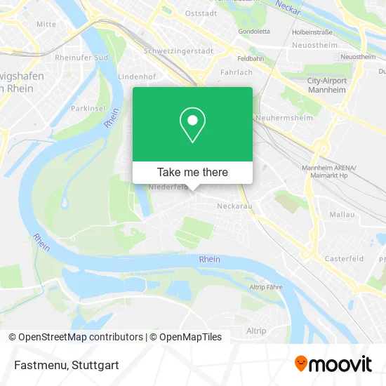 Карта Fastmenu