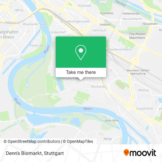 Карта Denn's Biomarkt