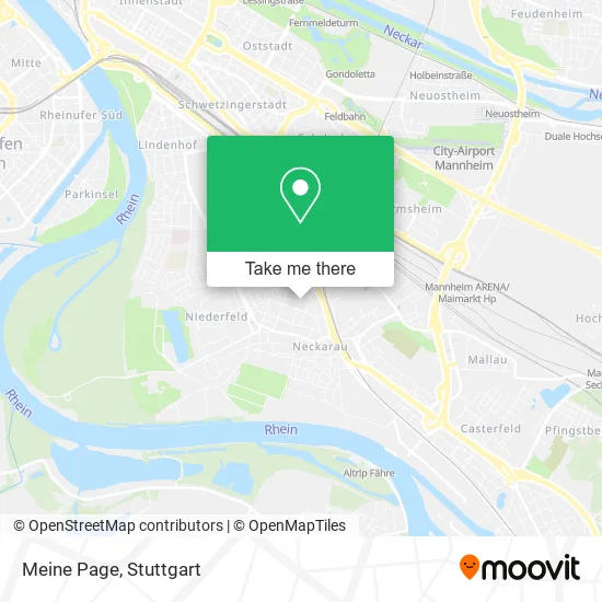 Карта Meine Page