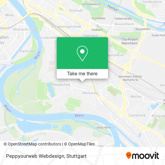 Карта Peppyourweb Webdesign