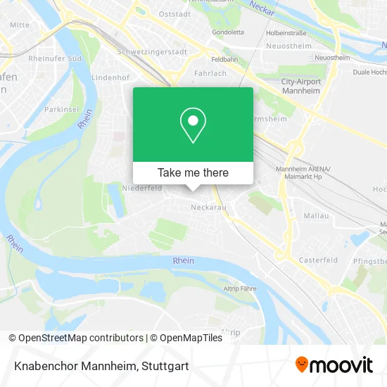 Карта Knabenchor Mannheim
