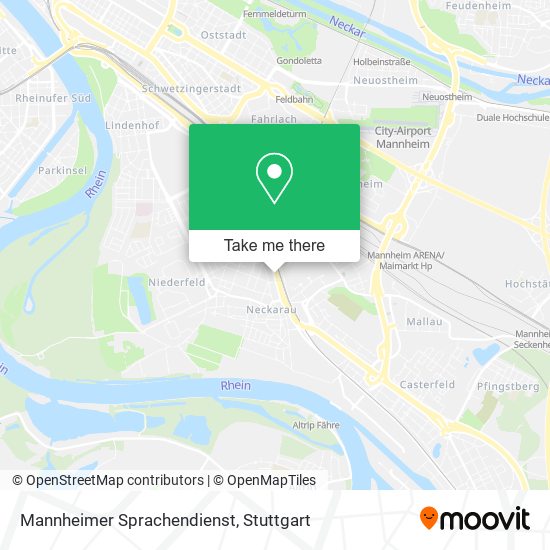 Карта Mannheimer Sprachendienst