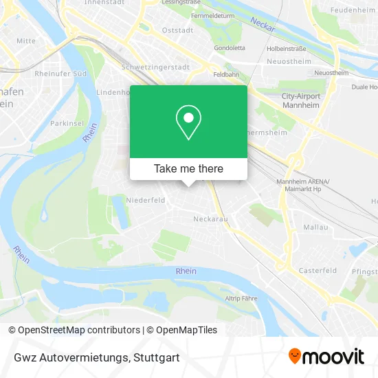 Карта Gwz Autovermietungs