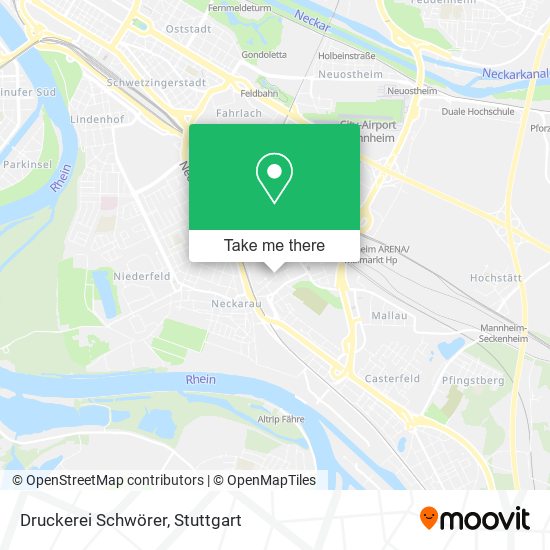 Карта Druckerei Schwörer