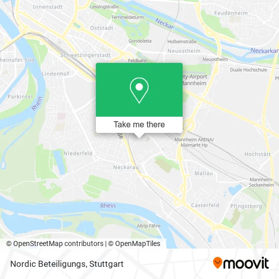 Карта Nordic Beteiligungs