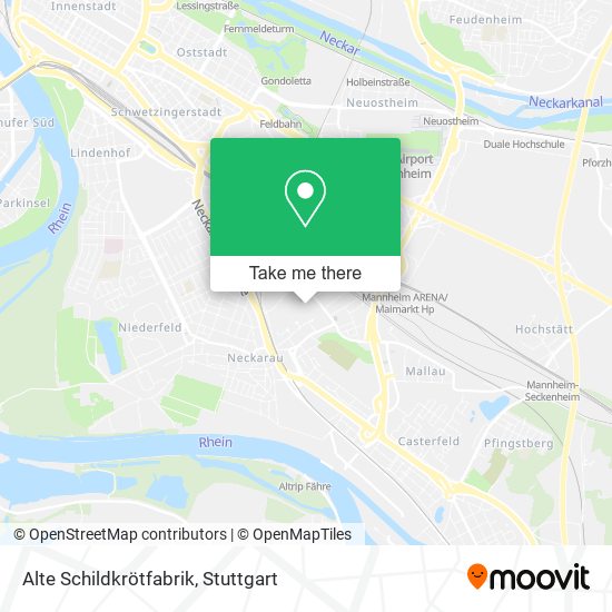 Alte Schildkrötfabrik map