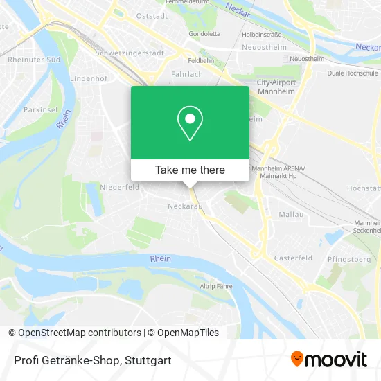 Карта Profi Getränke-Shop