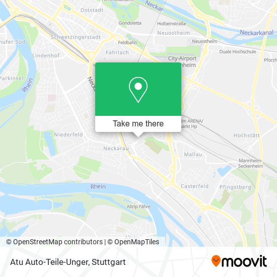 Карта Atu Auto-Teile-Unger