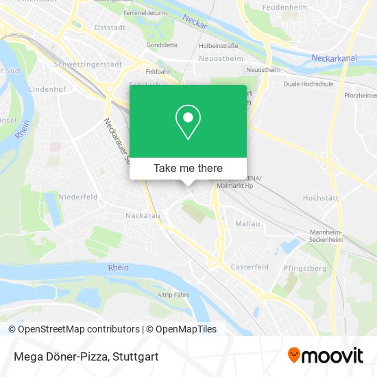 Карта Mega Döner-Pizza