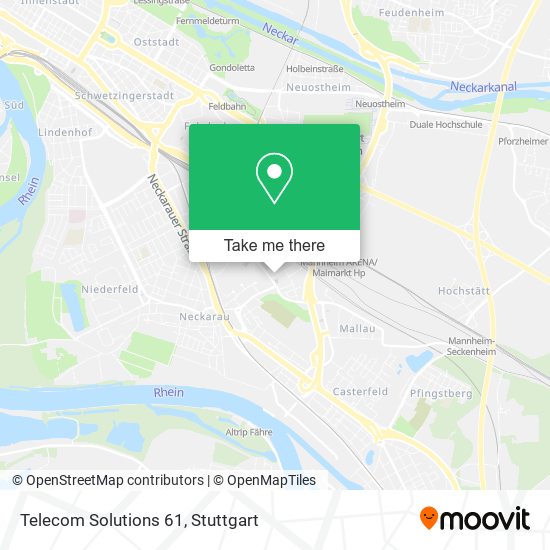 Карта Telecom Solutions 61
