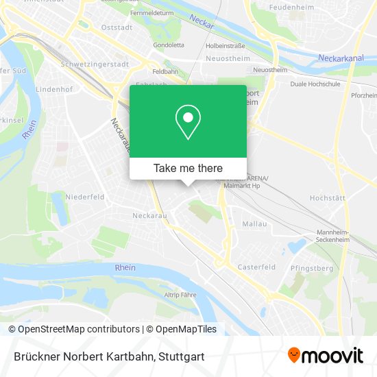 Карта Brückner Norbert Kartbahn
