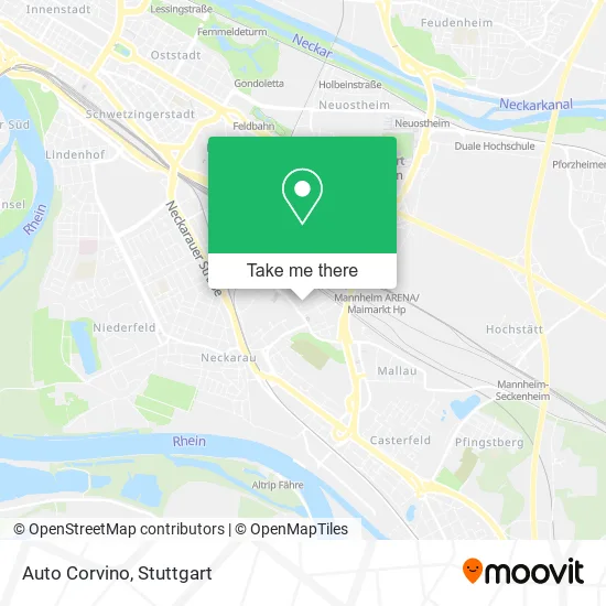 Карта Auto Corvino