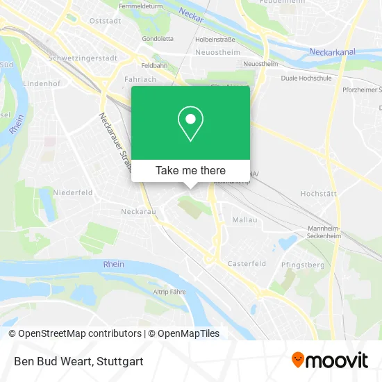 Карта Ben Bud Weart