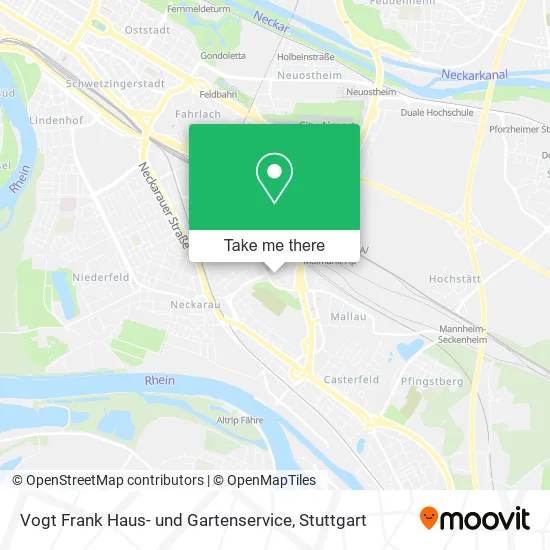 Карта Vogt Frank Haus- und Gartenservice