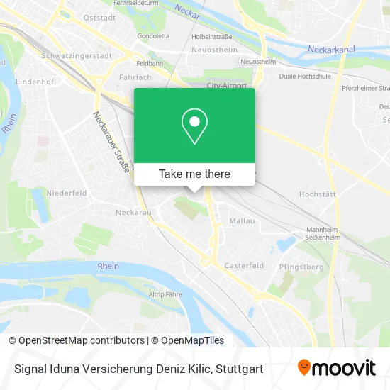 Карта Signal Iduna Versicherung Deniz Kilic