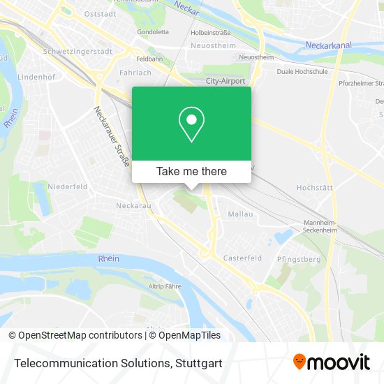 Telecommunication Solutions map