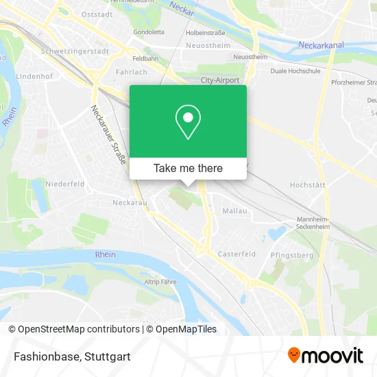 Карта Fashionbase