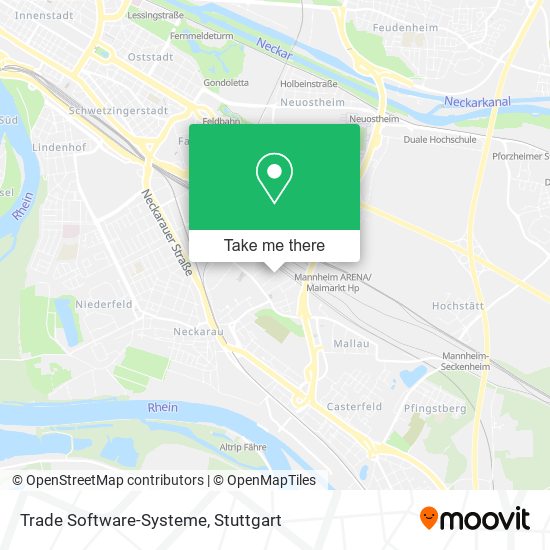Trade Software-Systeme map