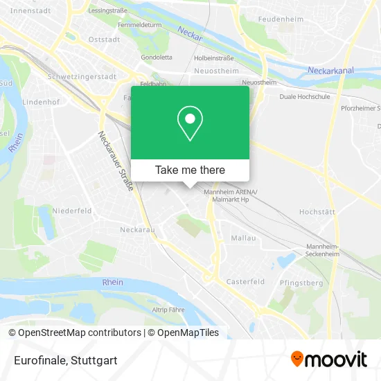 Карта Eurofinale