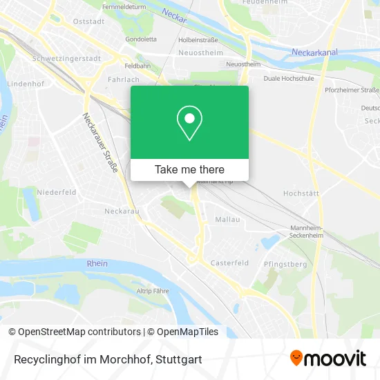 Карта Recyclinghof im Morchhof