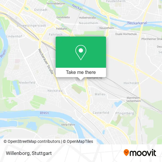 Карта Willenborg