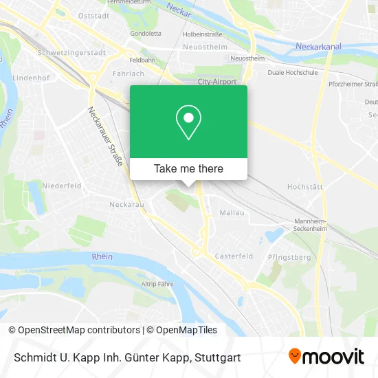 Карта Schmidt U. Kapp Inh. Günter Kapp