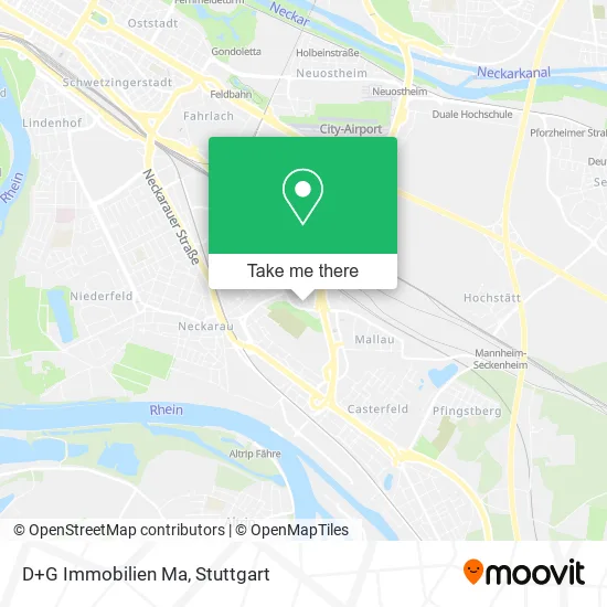 Карта D+G Immobilien Ma