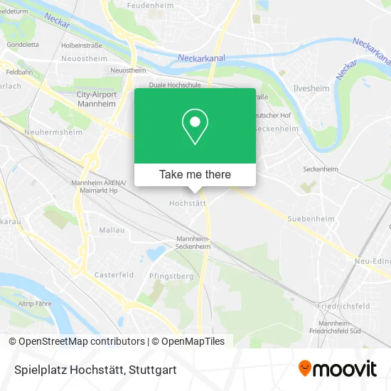 Карта Spielplatz Hochstätt