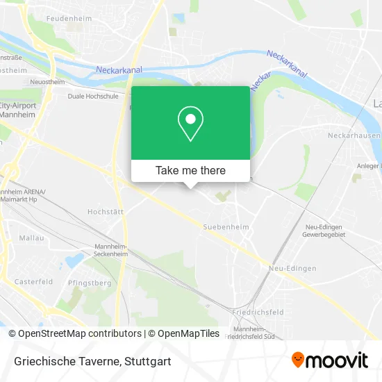 Карта Griechische Taverne