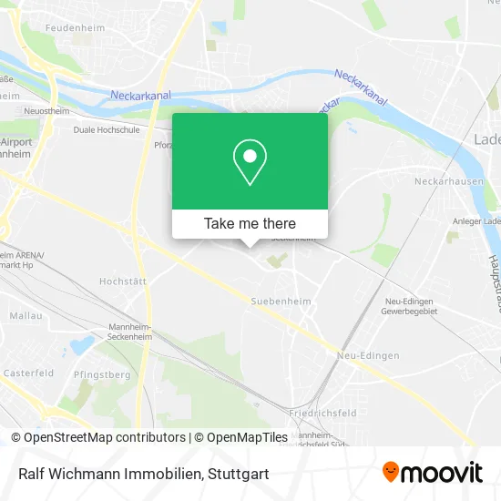 Карта Ralf Wichmann Immobilien