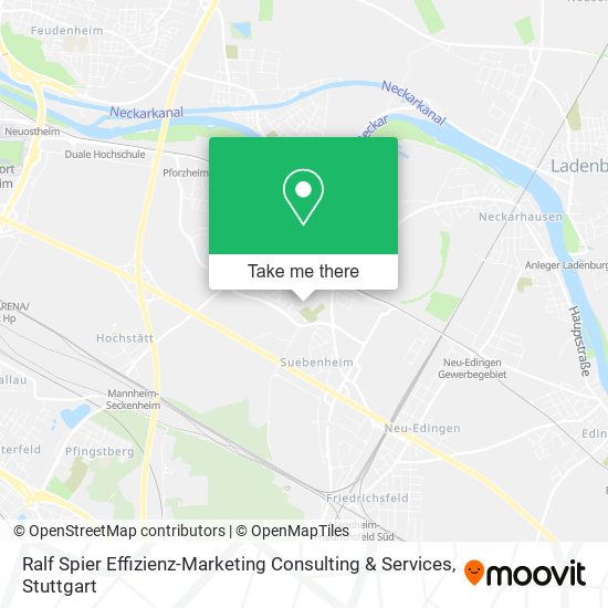 Ralf Spier Effizienz-Marketing Consulting & Services map