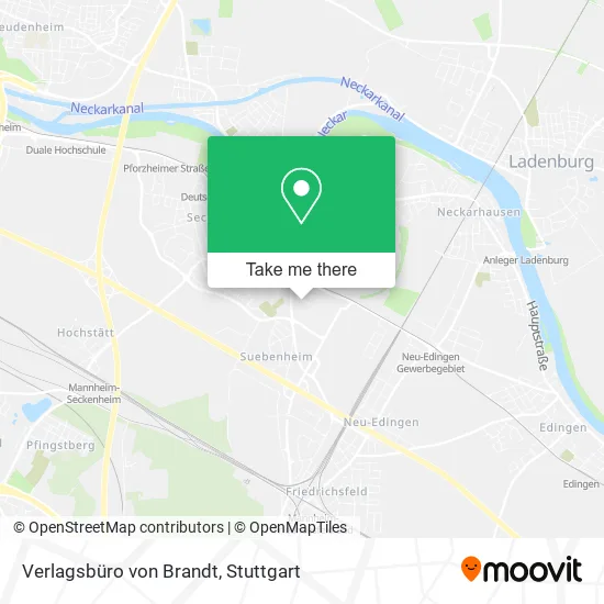 Карта Verlagsbüro von Brandt