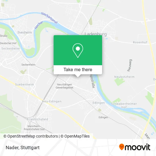 Карта Nader
