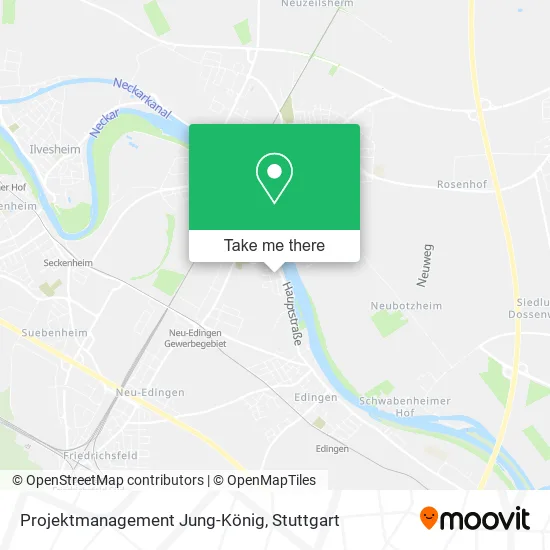 Карта Projektmanagement Jung-König