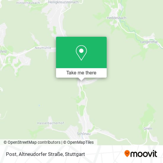 Post, Altneudorfer Straße map