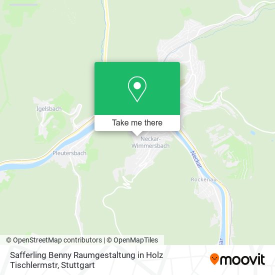 Safferling Benny Raumgestaltung in Holz Tischlermstr map