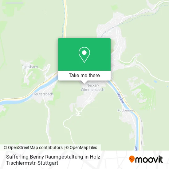 Карта Safferling Benny Raumgestaltung in Holz Tischlermstr