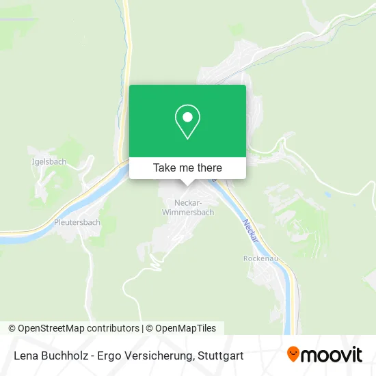 Карта Lena Buchholz - Ergo Versicherung