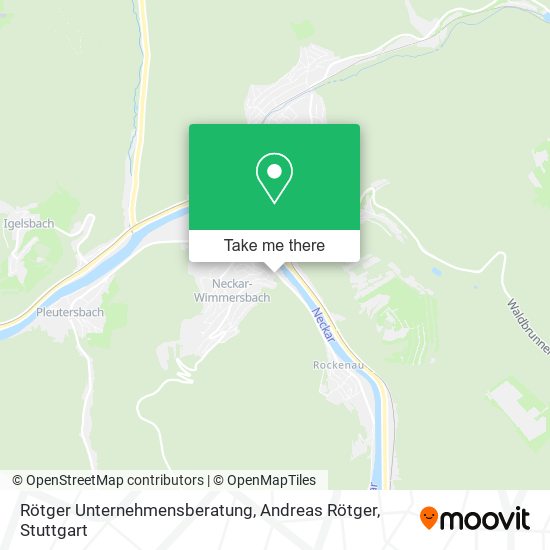 Rötger Unternehmensberatung, Andreas Rötger map