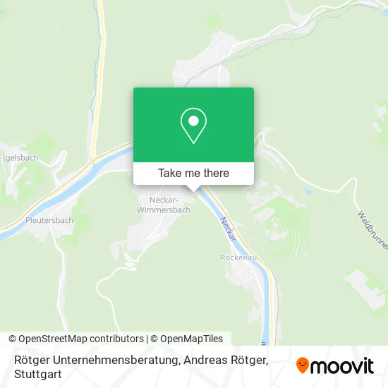 Карта Rötger Unternehmensberatung, Andreas Rötger