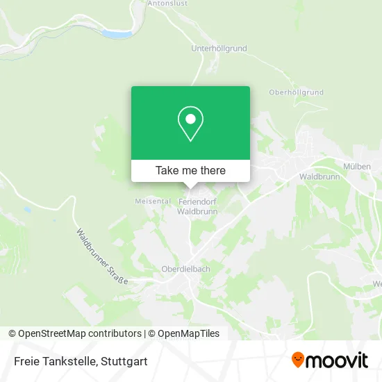 Карта Freie Tankstelle