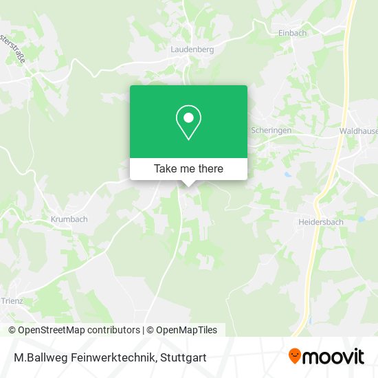M.Ballweg Feinwerktechnik map