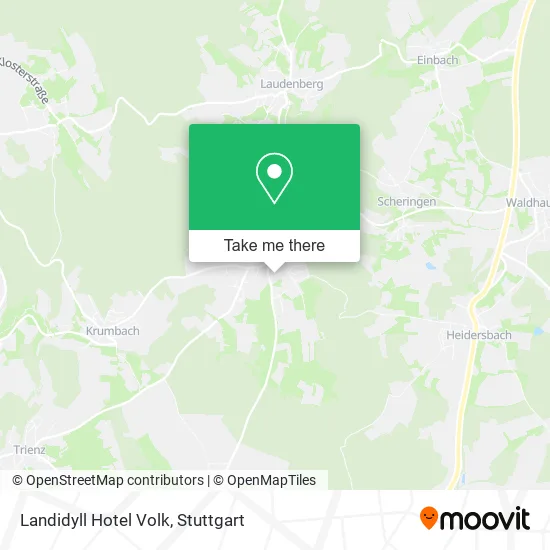 Карта Landidyll Hotel Volk