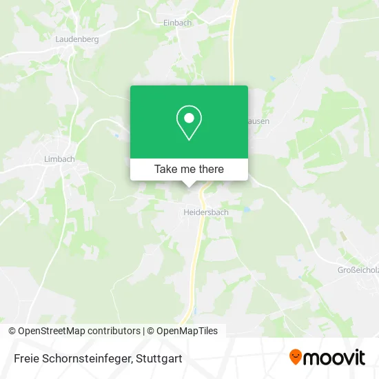 Карта Freie Schornsteinfeger