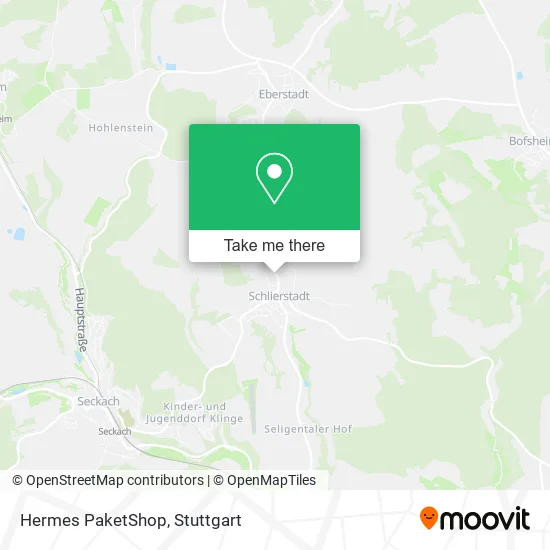 Карта Hermes PaketShop